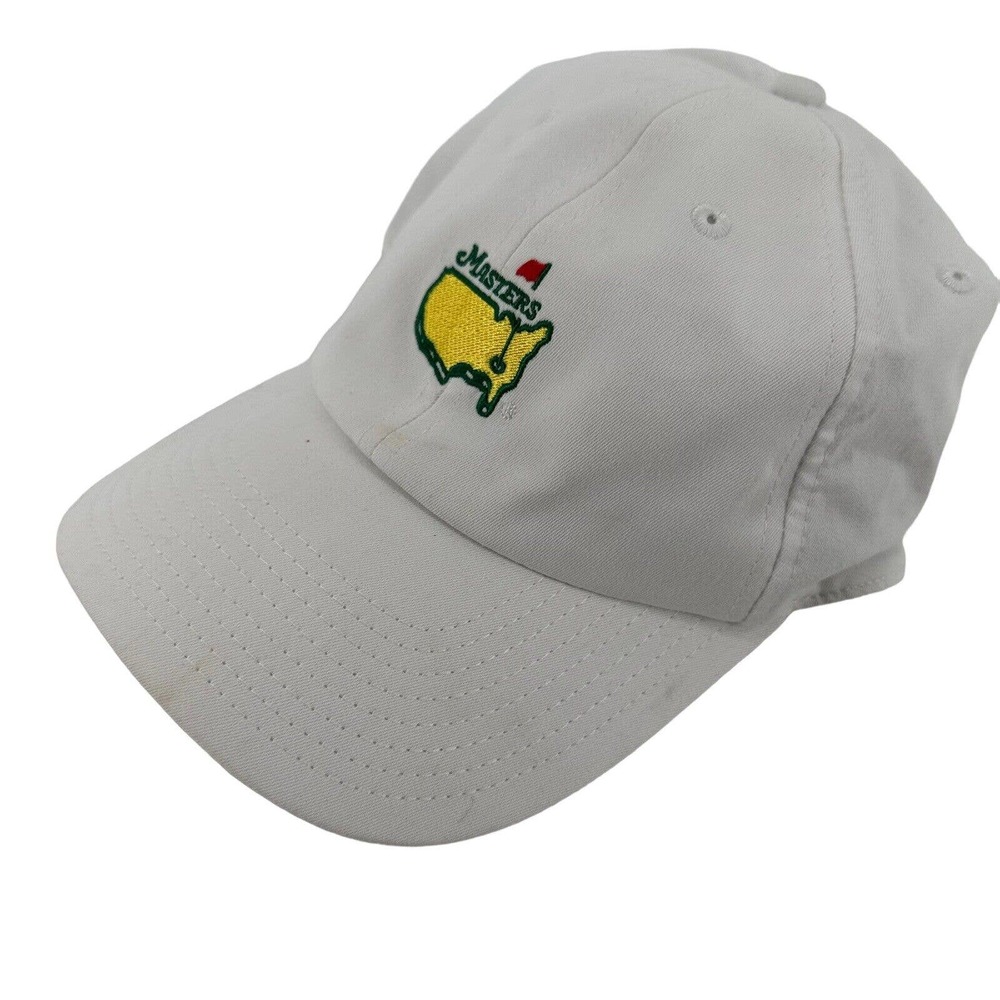 Masters Golf Tournament American Needle Baseball Cap White Embroidered One Size